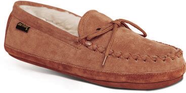Men's Men's Soft Sole Moccasin by Old Friend Footwear in Chestnut (Size 15 M)