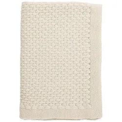 Ooh Noo, Babydecke, - Bubbles Baby Blanket - Sand - 75x95 cm (95 x 75 cm)