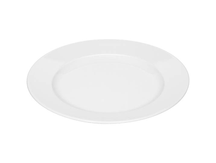BAUSCHER Teller flach Fahne - Farbe: weiss - Material: Porzellan - 946