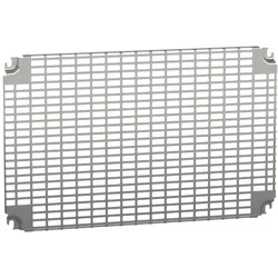 Schneider Electric NSYMR46 Perforierte Platten Monoblock, H400xB600mm mit universeller Perforation 11x26mm