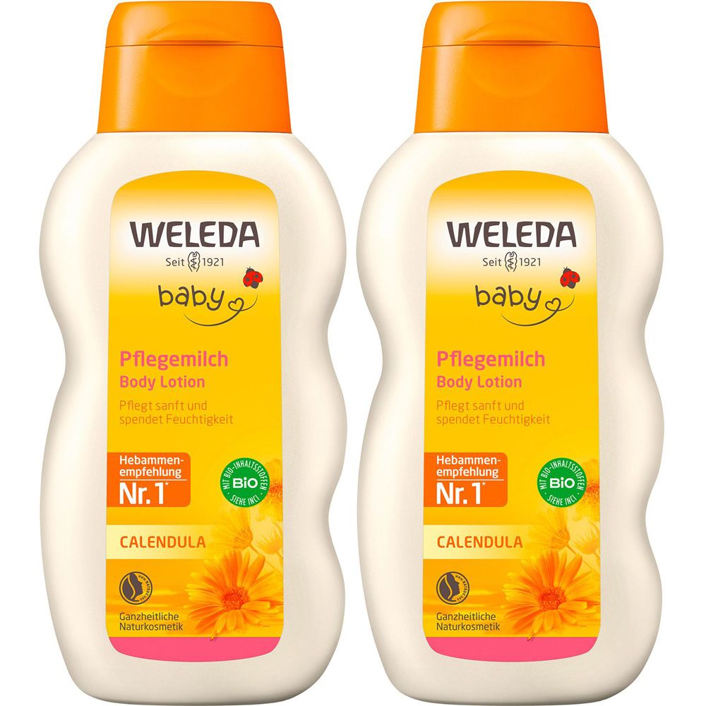 Weleda Calendula Pfle MIL x2 2x200 ml Milch