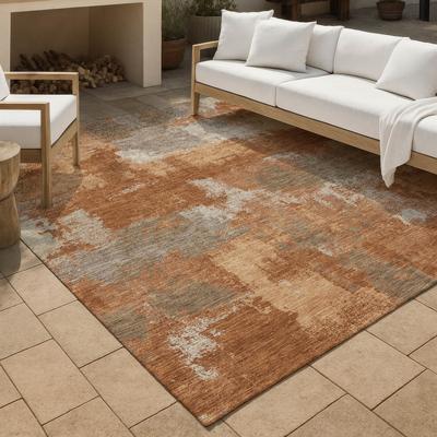 Addison Rugs Machine Washable Indoor/ Outdoor Modern Orland Chantille Rug