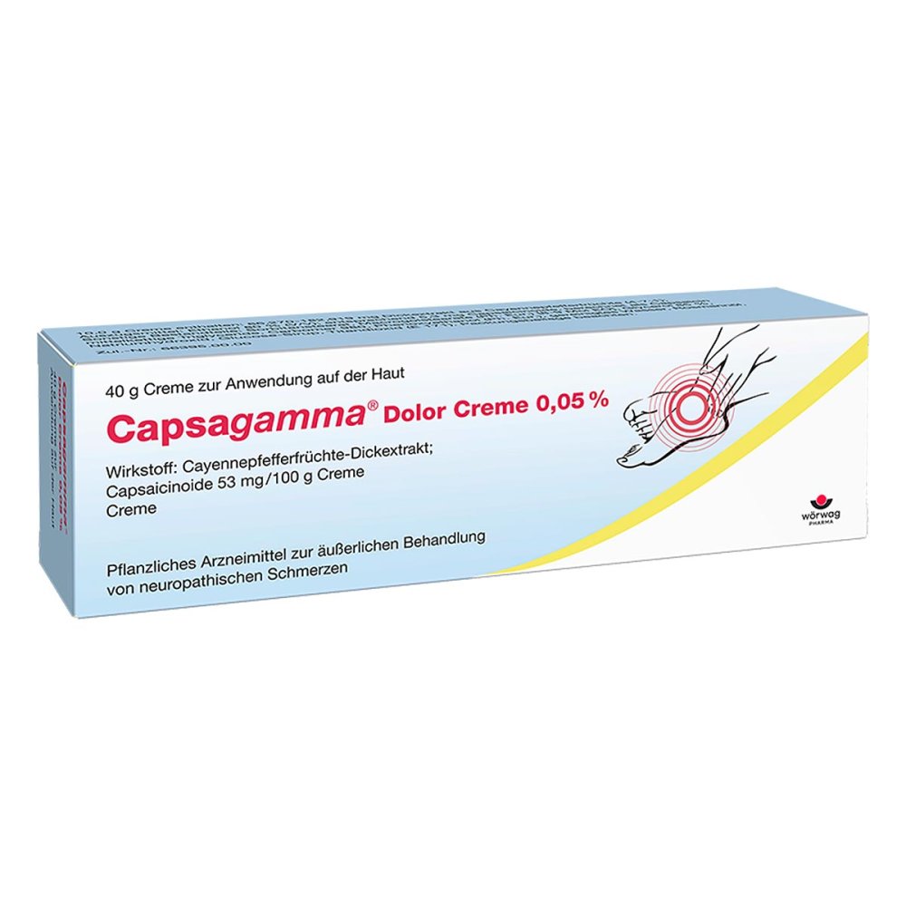 Wörwag Pharma GmbH & Co. KG Capsagamma Dolor Creme 0,05% 09647766