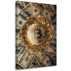 WANDBILD krypto bitcoin
