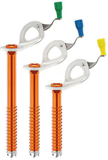 Petzl Eisschraube Laser Speed Light orange   17CM B