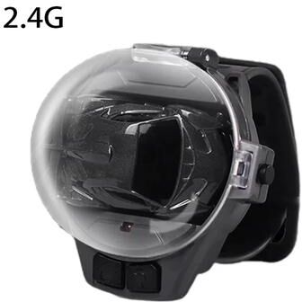 Discount Dollar Deals Children RC Car Mini Watch Toys With LED Lights, RC Car Toy, Watch Rabbit Crab Racing Toys For Girls Boys, Birthday black