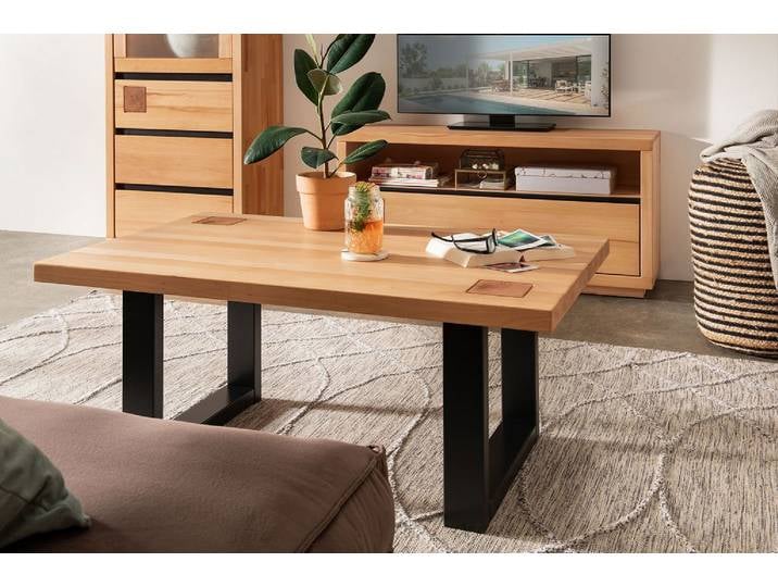 Couchtisch 110x70cm 'Bergamo' Kernbuche geölt WZ-0159