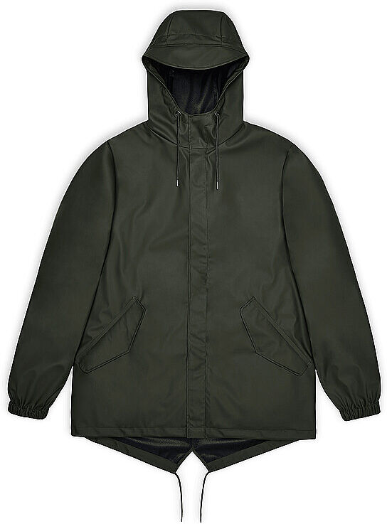 RAINS Regenjacke  olive   M M