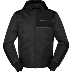 Spidi Hoodie Net, Textiljacke - Schwarz - L