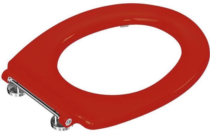 Vitra Conforma WC-Sitzring 115-029-406 35,6x45,3x2,8cm, ohne Absenkautomatik, rot