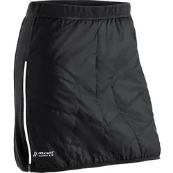 MAIER SPORTS Damen Rock Telfs CC Skirt, Größe 44 in Schwarz Schwarz