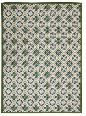 "Caprice Indoor/Outdoor Rug - Kiwi, 1'11"" x 7'6"" - Ballard Designs"
