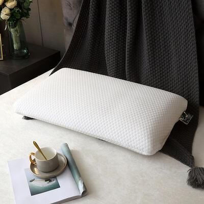 Inspire Essentials Natural Latex Orthopedic Pillow Cervical Support Bed Pillow For All Sleepers style 01 1pc 70x40cm 50d