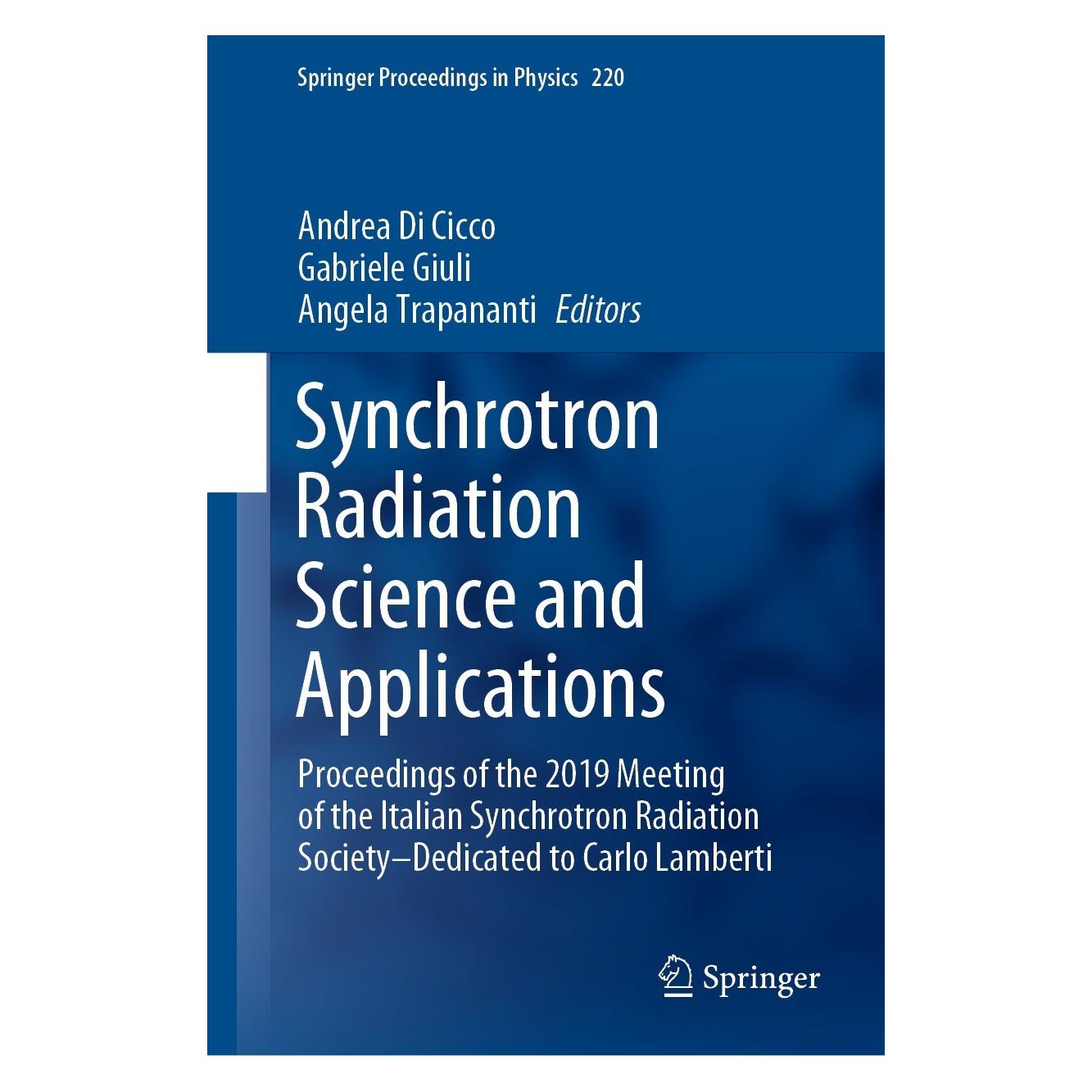 Springer Synchrotron Radiation Science and Applications (Englisch, Hardcover, Andrea Di Cicco, Angela Trapananti, Gabriele Giuli) (9783030720049)