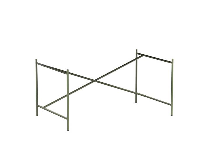 Tischgestell Eiermann 2 Richard Lampert grün, Designer Prof. Egon Eiermann, 135x66-86x66 cm