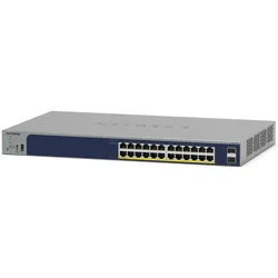 Netgear 28Port Switch 10/100/1000 (28 Ports), Netzwerk Switch, Grau