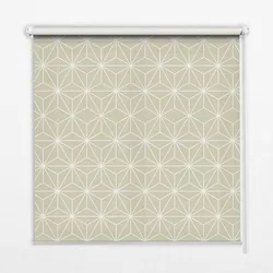 INNENROLLO - Fensterrollo - Rollo - 80x140 cm - Weiße Punkte, die durch Punkte verbunden sind