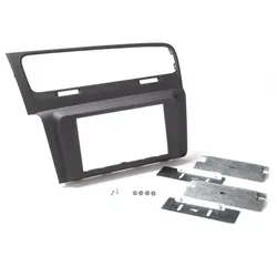  Radioblende VW Golf VII erhaben schwarz Soft Touch 