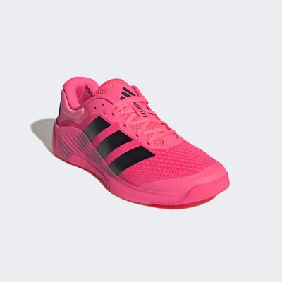 Trainingsschuh ADIDAS PERFORMANCE "DROPSET 4", Herren, Gr. 42, solar turbo, core schwarz, solar turbo, Synthetik, Textil, Schuhe, für besseren Halt beim Gewichtstraining