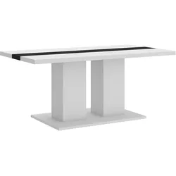 COUCHTISCH CASTELLA 110/52,7/60 cm Weiß