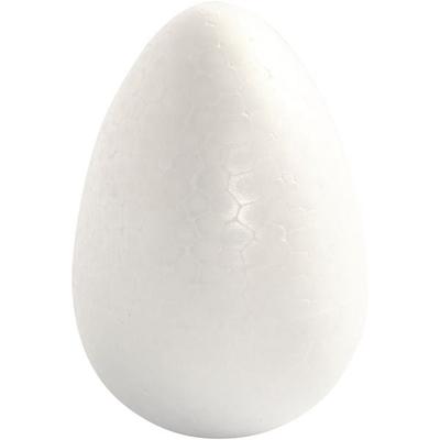 Creativ Company Styropor-Eier, H 12 cm, Weiß, 25 Stk