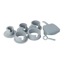Alberts® Zubehör-Set für Einschraub- Bodenhülse, Kst. 609948
