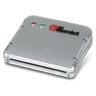 Hamlet Smartcard- und Simkartenleser zum Anschluss an den PC (USB 2.0) (HUSCR2)