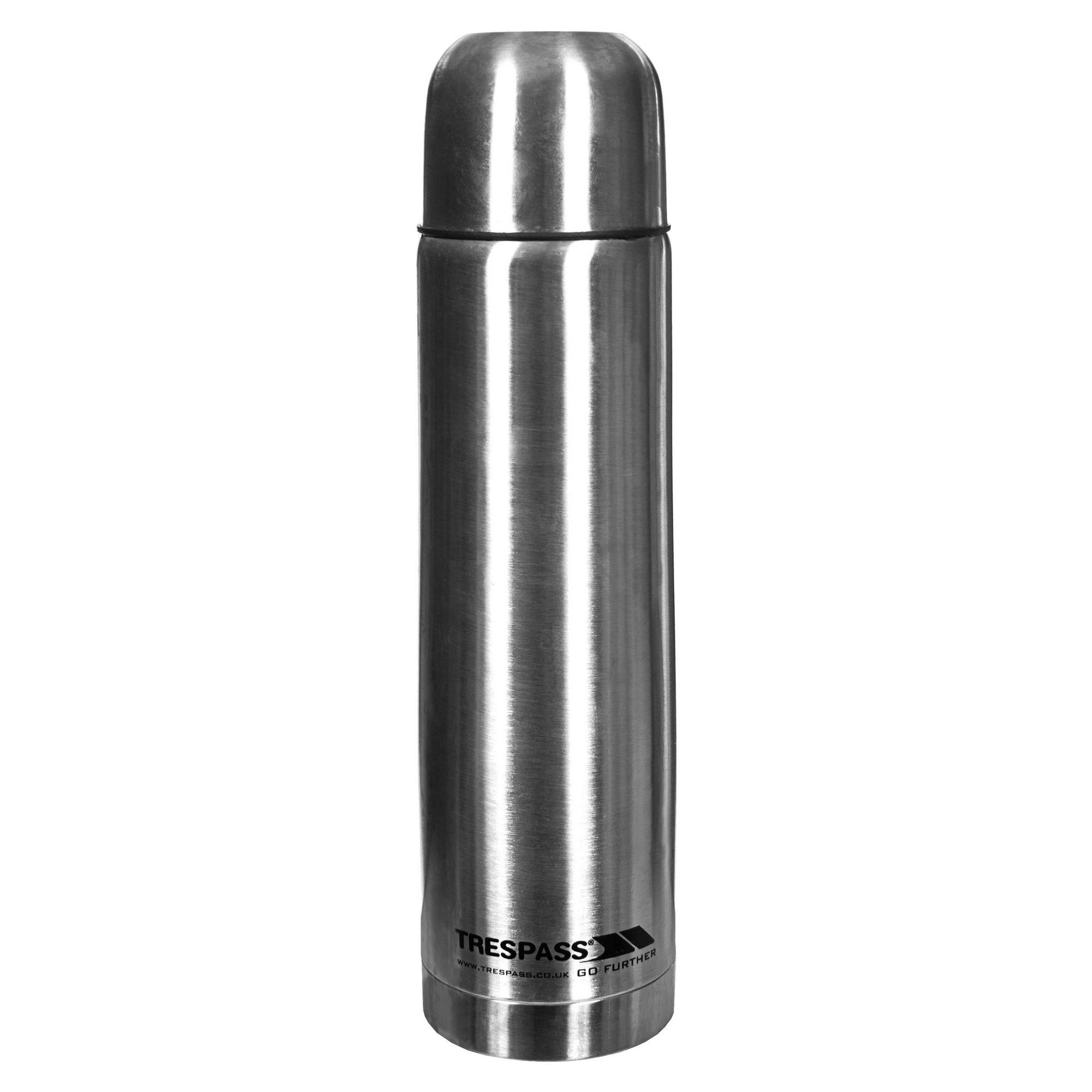 Trespass Dorst 75X Roestvrijstalen fles (750ml) (Zilver)