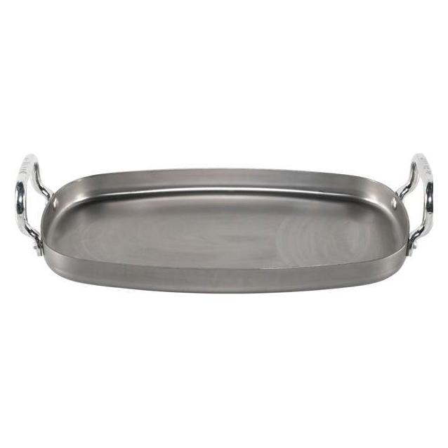 de Buyer MINERAL B Grillpfanne rechteckig 38x26cm (Grillpfanne, Eisen, 38 x 11.49 cm) (5640.01)