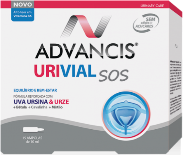 Advancis Urivial SOS 10mlx15ampolas
