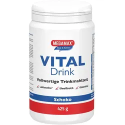 MEGAMAX Body & Balance VITAL Drink Schoko 425 g Pulver