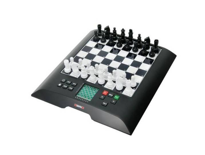 Millennium Spiel Schachcomputer ChessGenius M810, Schach Schachschule elektronisch Schachbrett Anfänger Turnierspieler