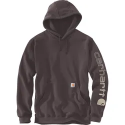 Carhartt Iconic K288 Logo, Kapuzenpullover - Dunkelbraun (B33) - S
