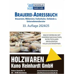 BRAUEREI-ADRESSBUCH 2024/2025, Ratgeber von Fachverlag Hans Carl