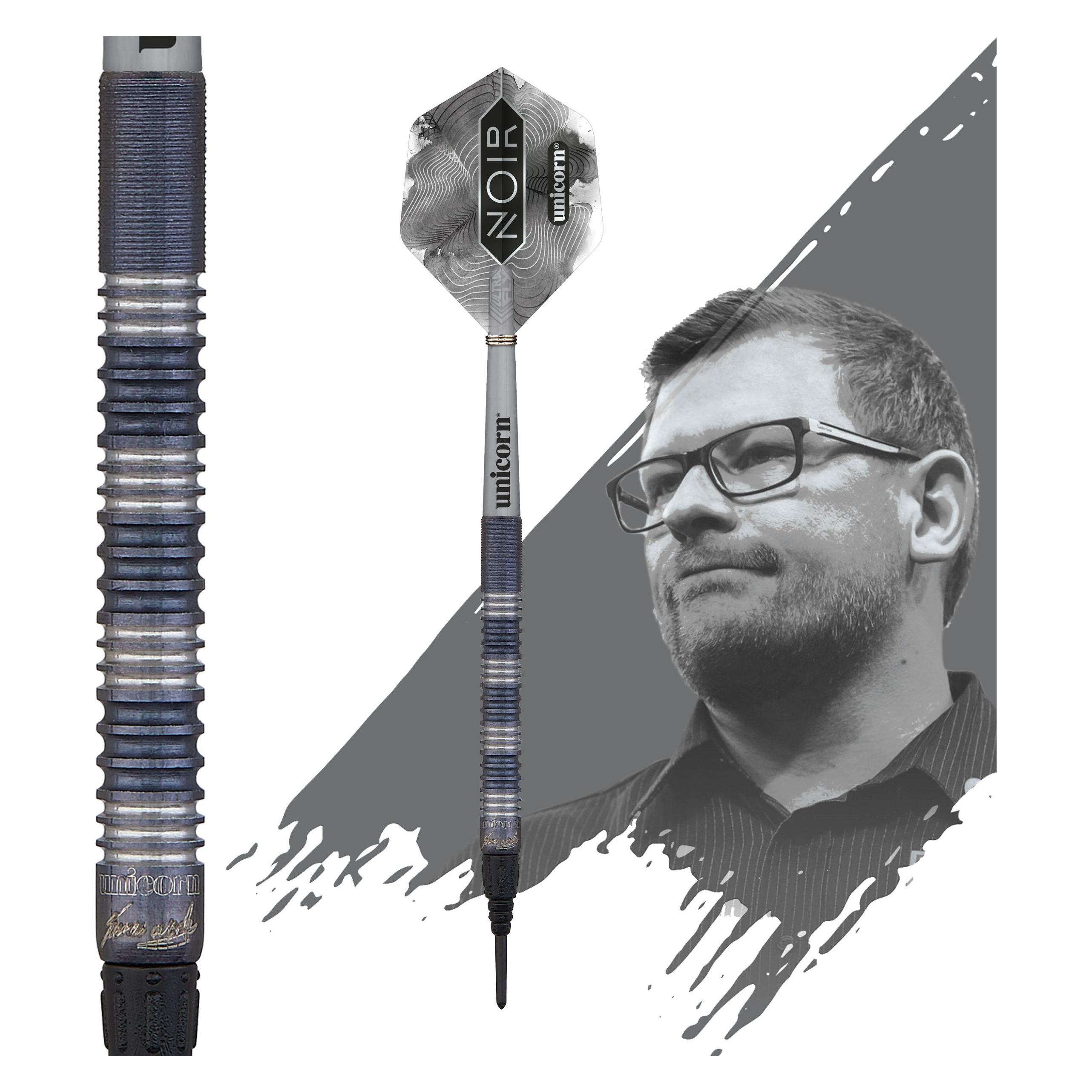 Unicorn Soft Dart James Wade Noir Presentation Box 20 g (20 g) (23836)