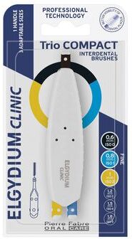 Elgydium Trio Compact Interdental Brushes Fine 1 un