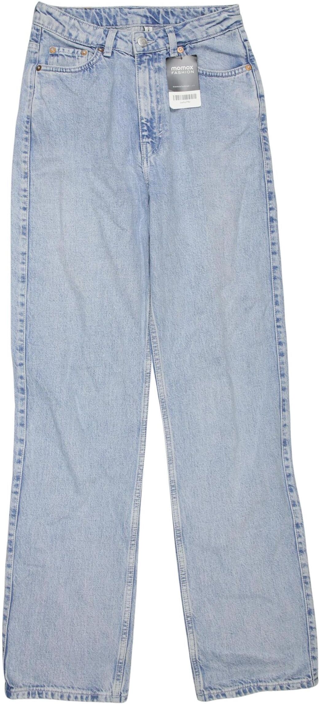 Weekday Damen Jeans, Hellblau, Gr. W26, Baumwolle - Second Hand