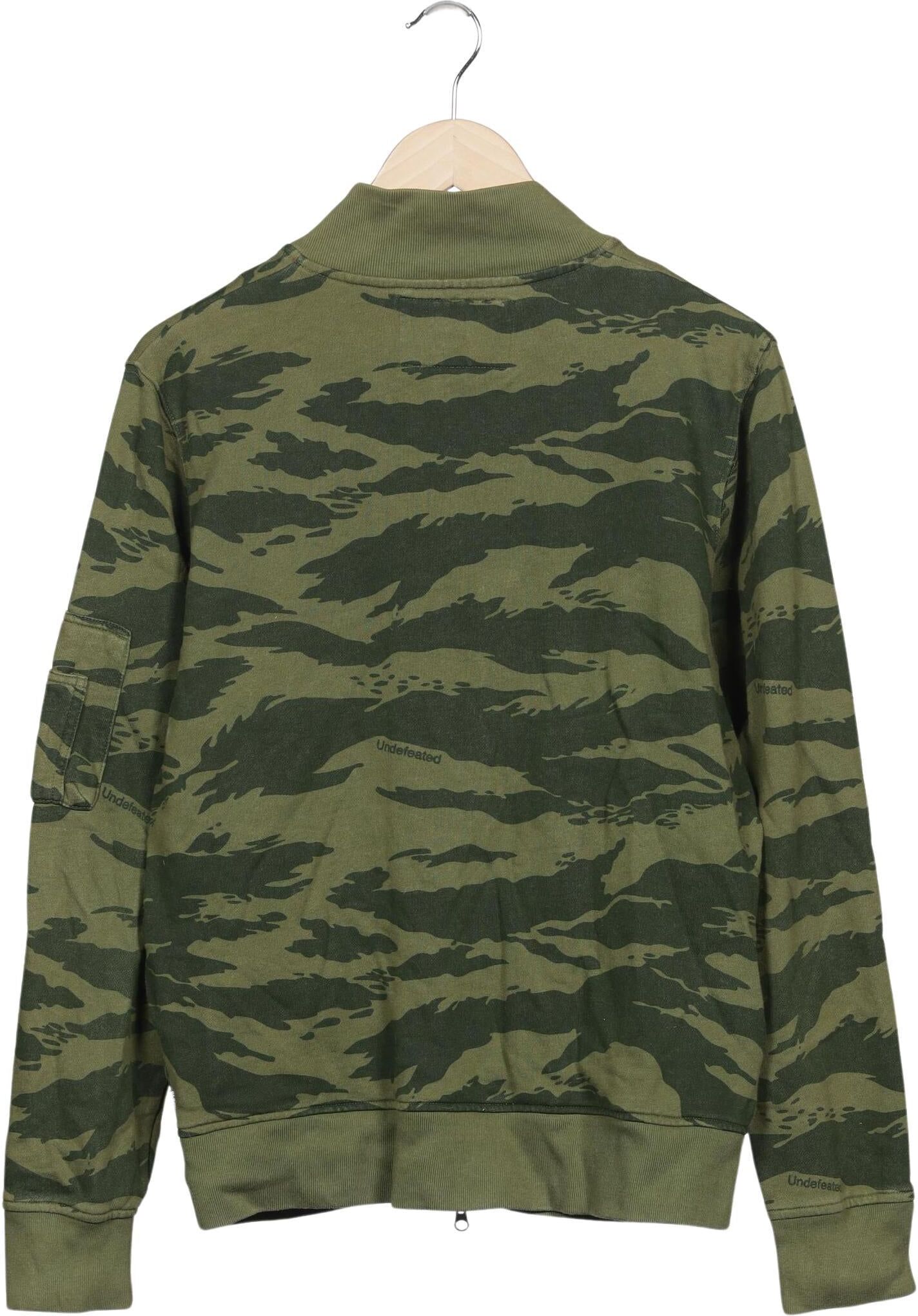 Undefeated Damen Sweater, Grün, Gr. M, Baumwolle - Second Hand