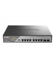 D-Link DSS 200G-10MPP Switch managed 8 x 10/100/1000 PoE + 2 x Gigabit SFP an Rack montierbar PoE 242 W (DSS-200G-10MPP/E)