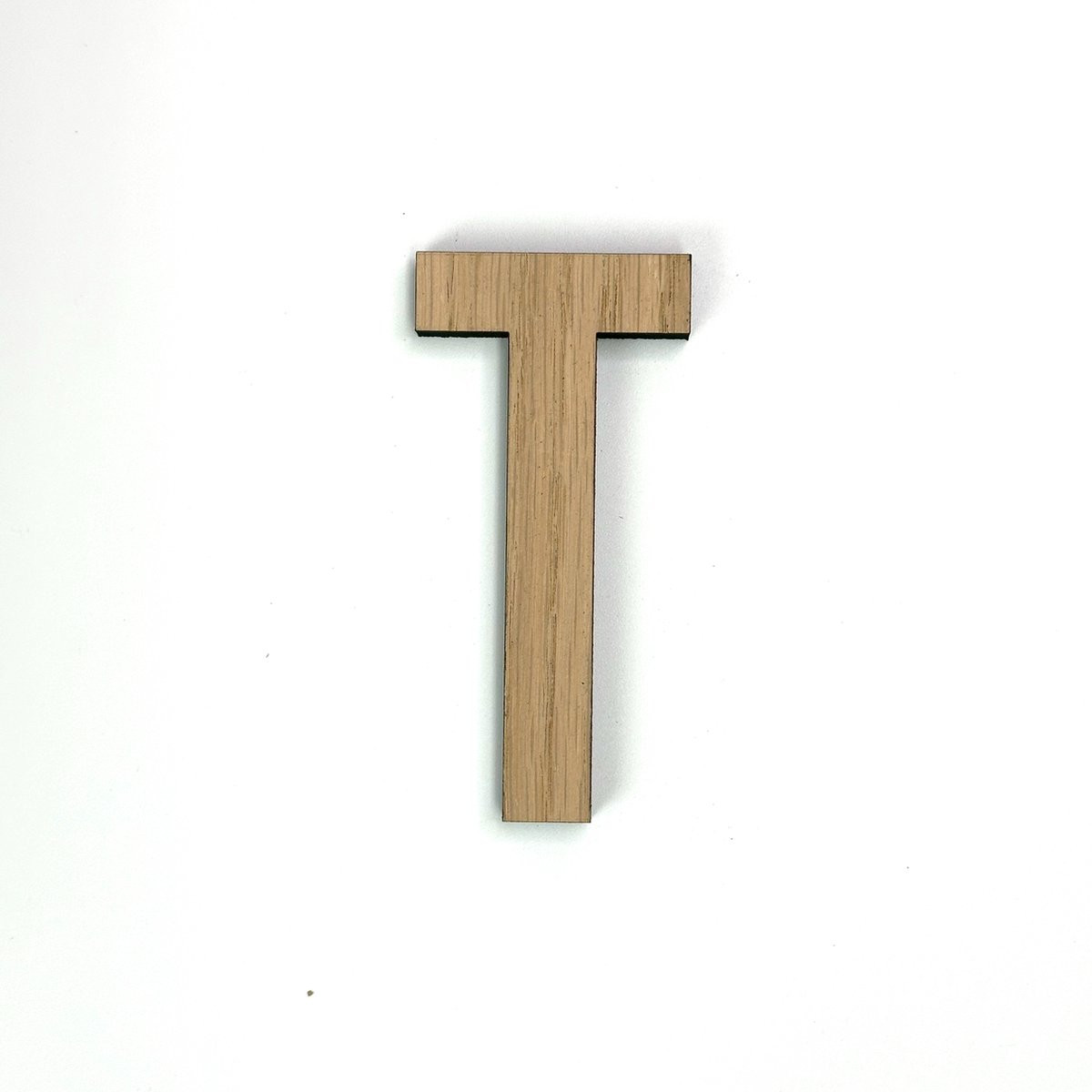 MGM-trading MDF Letter T voor decoratie en knutselen, 20 cm