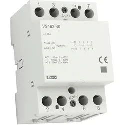 Modular Leistungsschütz Installationsschütz 440V Ith 63A 4NO 24V ELKO VS463-40 24V AC/DC