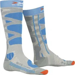 X-SOCKS Skisocken Control 4.0 Damen grey melange/turquoise 39-40