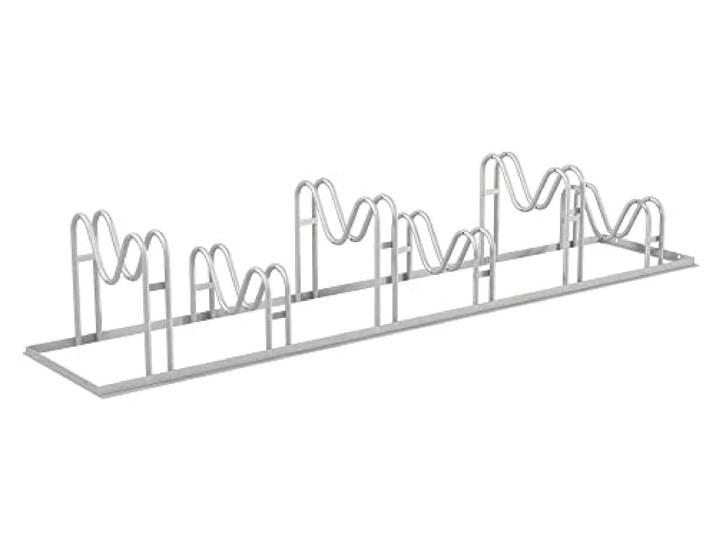 Alberts 774417 Fahrradständer Ville feuerverzinkt 2100 x 446 x 370 mm Bügel-Ø 16 mm Anzahl Einstellplätze 6