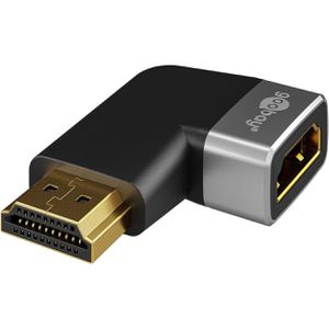 Goobay HDMI-Adapter 72012 270 Grad gewinkelt, HDMI A Buchse / HDMI A Stecker, seitlich