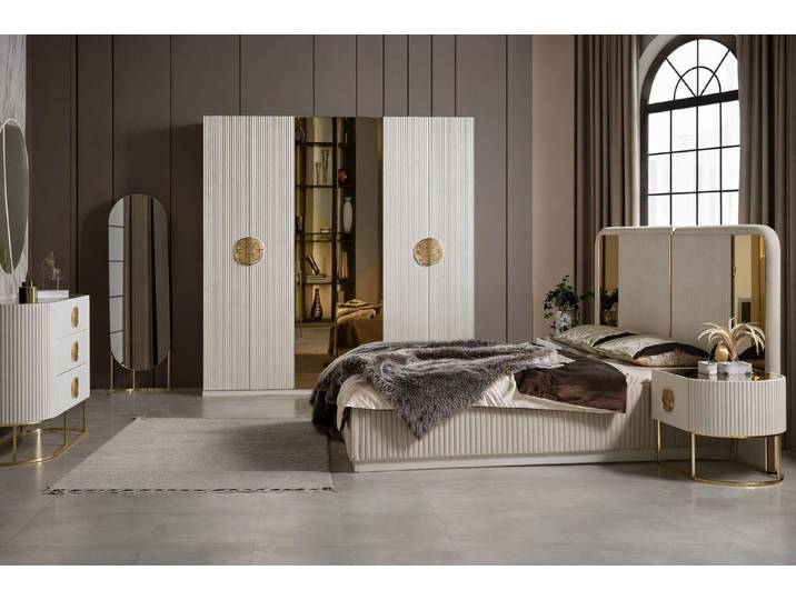 Xlmoebel Couchtisch Eleganter runder Couchtisch aus Holz für das Wohnzimmer, Made in Europa