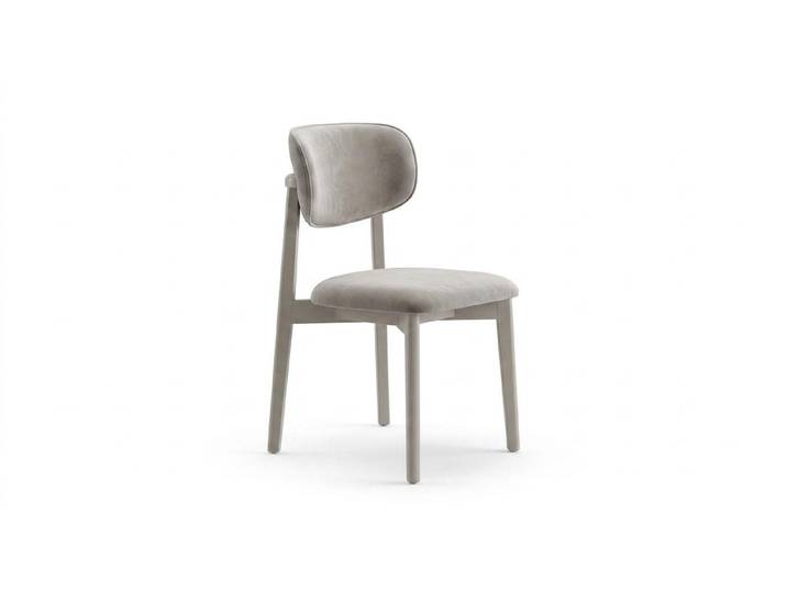 JVmoebel Esszimmerstuhl Edler Beiger Esszimmerstuhl Luxuriöser Polsterstuhl Küchenstühle, Made in Europa