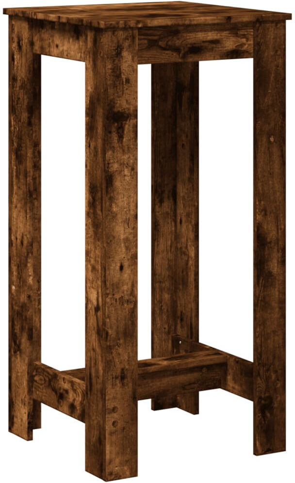 DEvidaxl 52-9 Rectangular Dining Table Smoked oak
