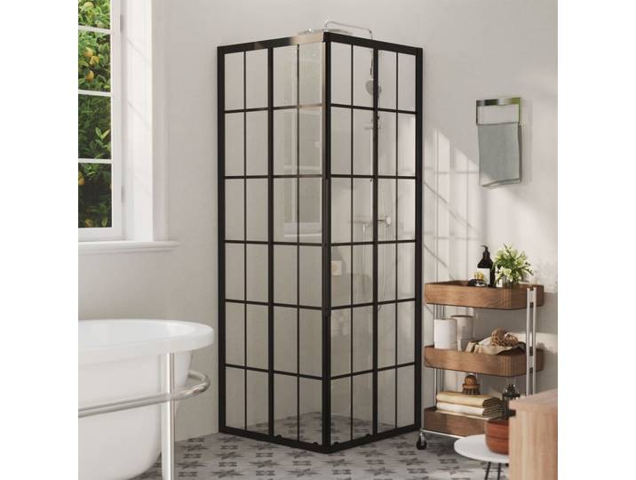 vidaXL Duschkabine ESG 80x80x180 cm