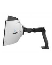 Ergotron HX Arm With Very Heavy Duty Pivot Desk Mount Black (45-693-224)