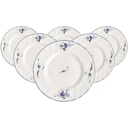 Villeroy & Boch Vieux Luxembourg Brotteller, Teller, Weiss, Blau
